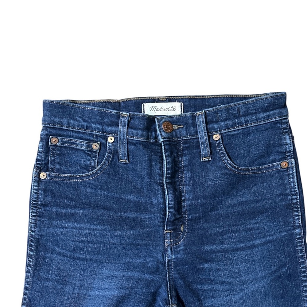 Madewell Dark Blue 10” High Riser Skinny Skinny Jeans 27 - Picture 3 of 5